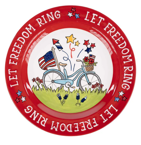 Let Freedom Ring Plate