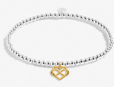 Children's A Little 'Best Friend Forever' Bracelet In Silver Plating And Gold-Tone Plating