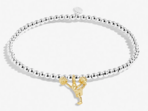 Children's A Little 'Cheerleader' Bracelet In Gold-Tone Plating