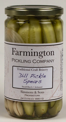 Farmington Pickling Co. Dill Pickle Spears