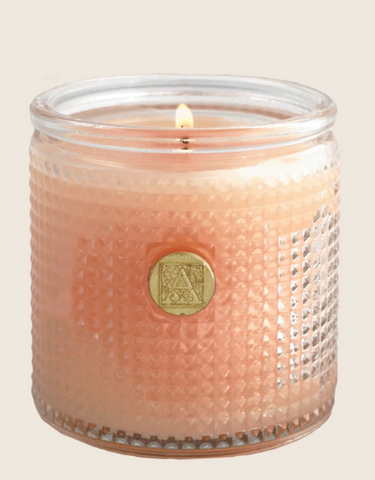 Tangerine Dreams - Elegant Essentials - Textured Glass Candle