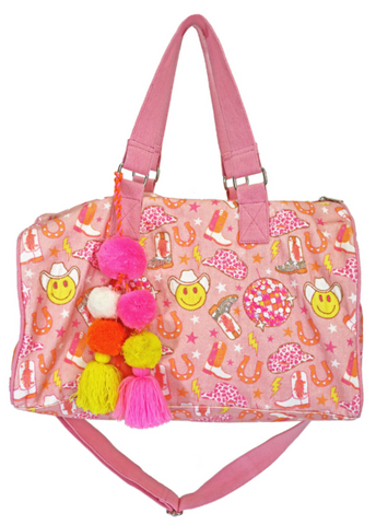 PINK DISCO COWGIRL WEEKENDER