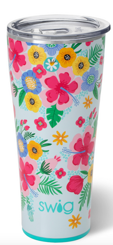 Island Bloom Tumbler (32oz)