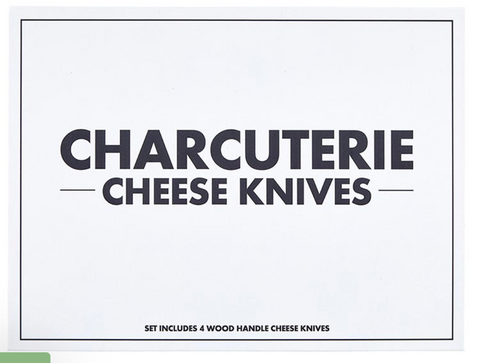 Face to Face Cheese Knives Book Box - Charcuterie Cheese Knives