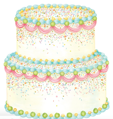 DIE-CUT BIRTHDAY CAKE PLACEMAT