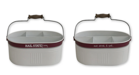 Miss State Metal Utensil Holder