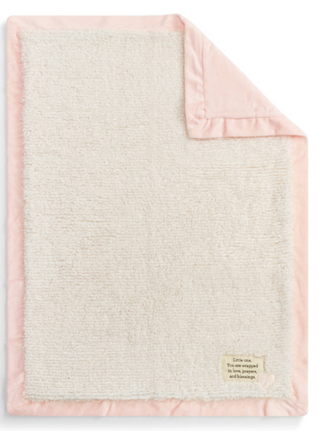 Wrapped in Prayer Blanket- Pink