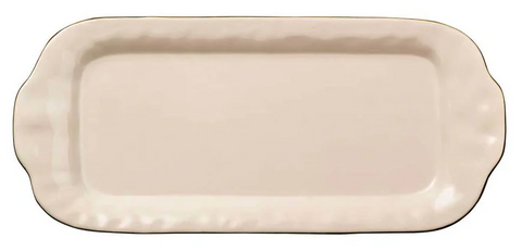 Cantaria Large Rectangular Tray Ivory