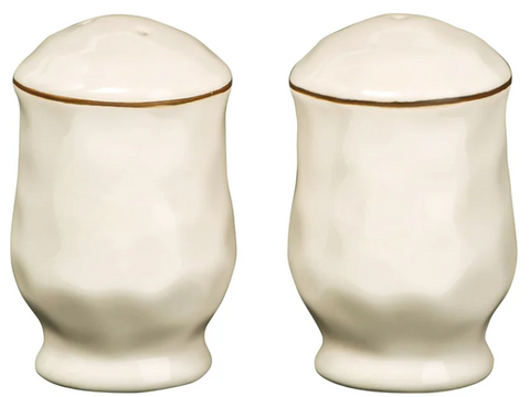 Cantaria Salt and Pepper Set Ivory