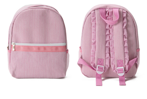 KIDS SEERSUCKER AMELIA BACKPACK