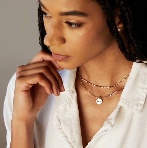 Your Journey Beaded Necklace - Loved