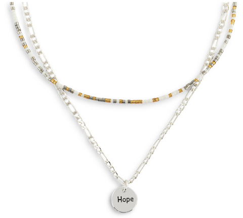 Your Journey Beaded Necklace - Hope