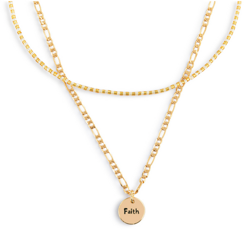 Your Journey Beaded Necklace - Faith