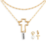 Faith Necklace Jewelry Set