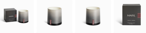 Tobacco + Saffron 8 oz. Candle -MARIL