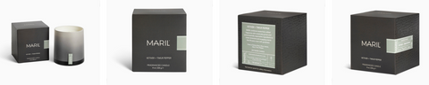 Vetiver + Timur Pepper 8 oz. Candle - MARIL