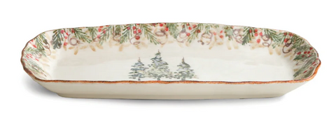 Natale Rectangular Tray