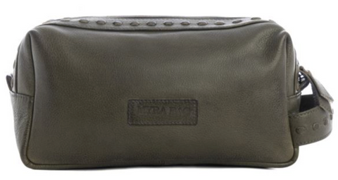 Roff Trail Toiletries Bag in Moss Green