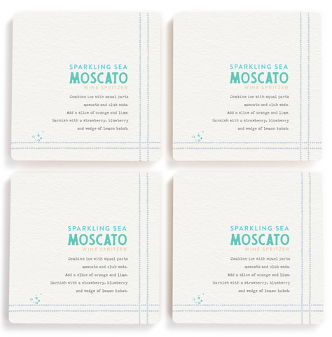 Recipes SparklingSeaSpritzer Coasters