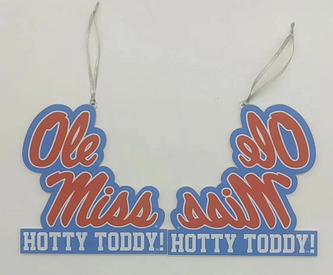 Ole Miss Logo Acrylic Ornament
