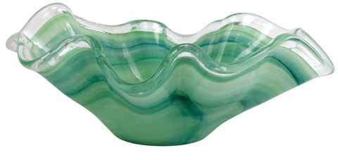 ONDA GLASS LARGE BOWL