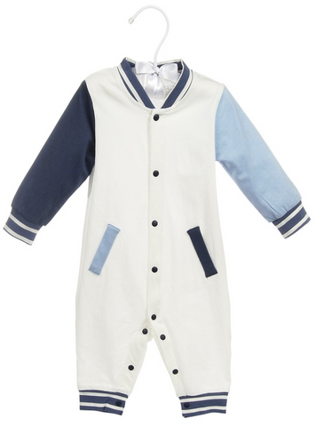 BOUNCING BABY BOY PLAYSUIT