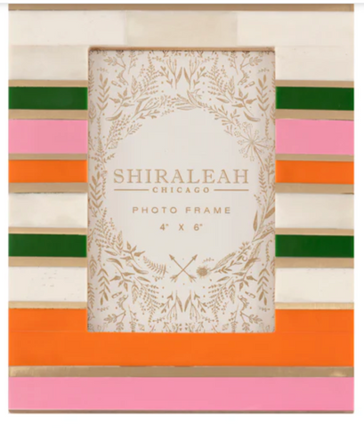 SHIRALEAH VIVA 4x6 WINDOW PANE PICTURE FRAME, MULTI