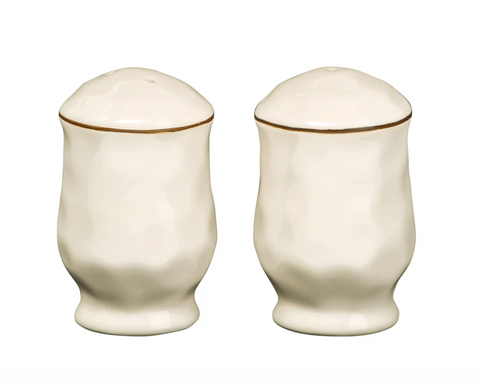 Cantaria Salt and Pepper Set Ivory