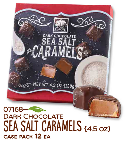 Dark Chocolate Sea Salt Caramels