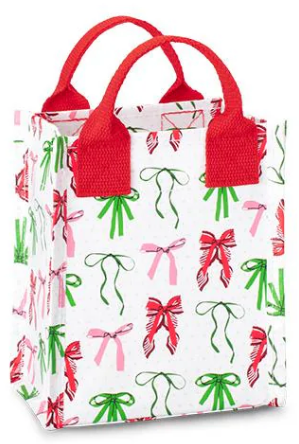 Ribbons And Bows Mini Reusable Bag