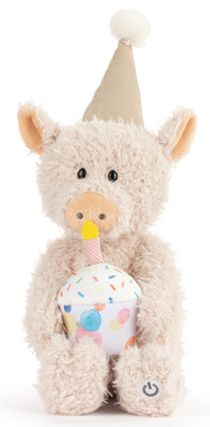 Piggy Wigg The Mechanical Singing Birthday Pig