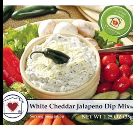 White cheddar Jalapeño Dip mix