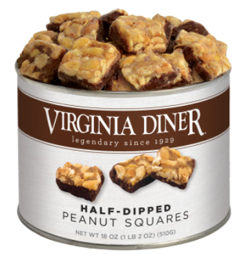 Half Dipped Peanut Squares 18oz