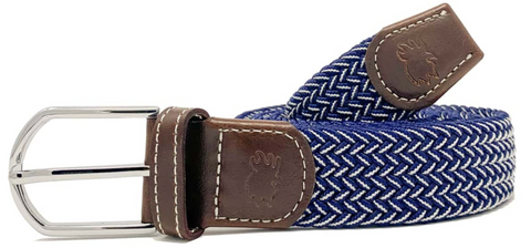 The Ponte Vedra Two Toned Woven Stretch Belt