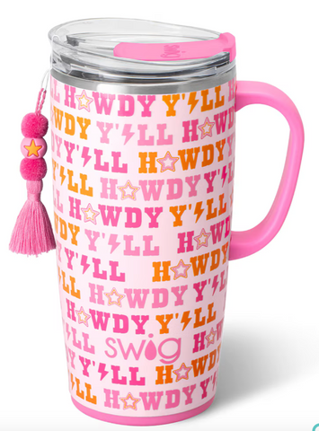 Howdy Y'all Travel Mug 22oz