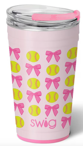 Pitch Hit Run Party Cup 24oz