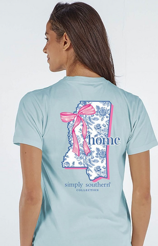 Blue Floral Home Shirt