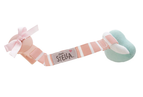 Love, Stella Pacifier & Clip Set