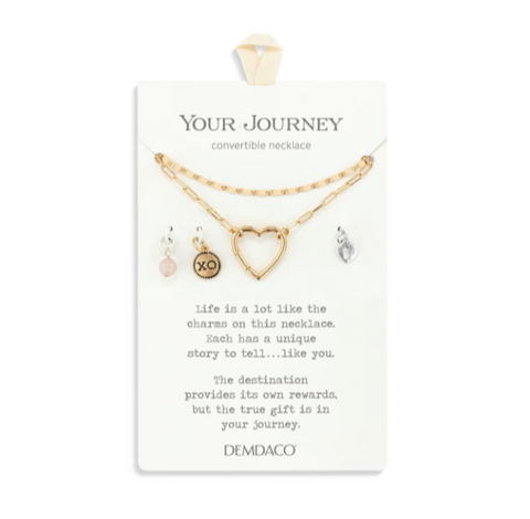 Love Necklace Gold Jewelry Set 18in