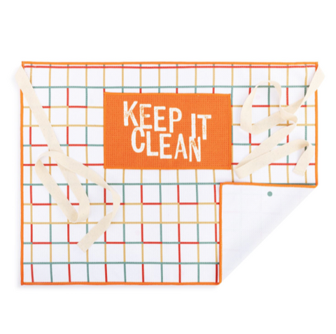 Keep It Clean Absorbent Half Apron