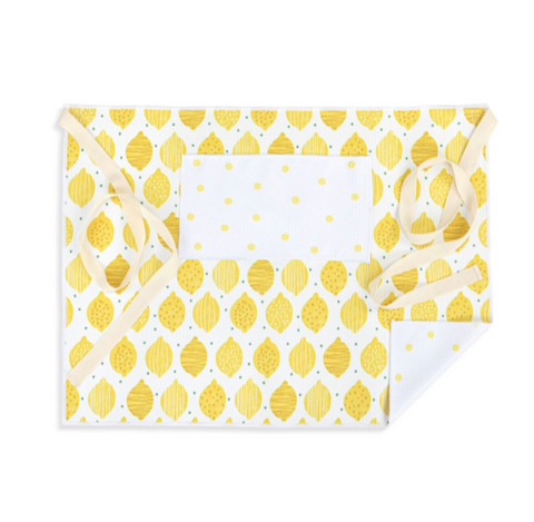 Lemons Absorbent Half Apron
