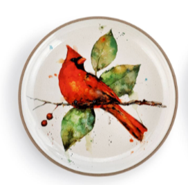 Cardinal Appetizer Plate