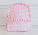 Ruffled Nylon Backpack