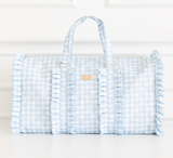 Ruffled Nylon Weekender