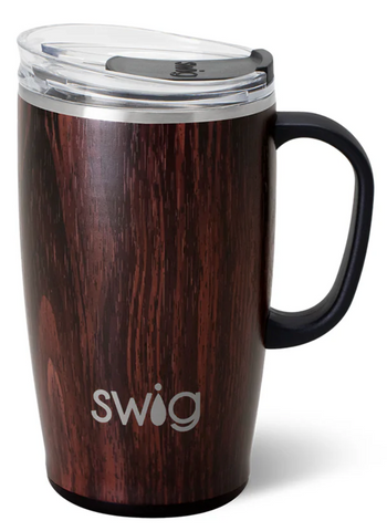Bourbon Barrel Travel Mug-18oz