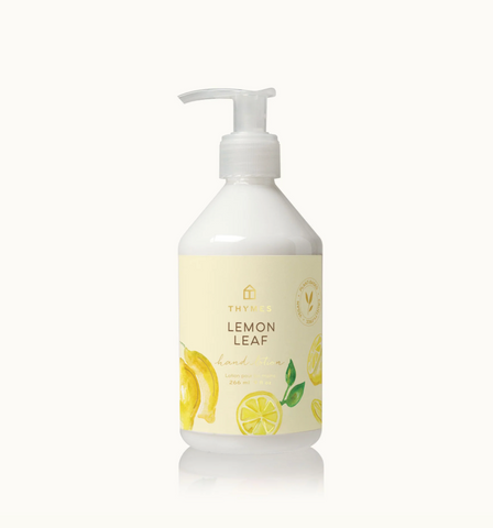 lemon leaf hand lotion