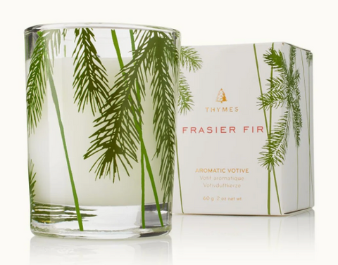 Frasier Fir Pine Needle Votive Candle