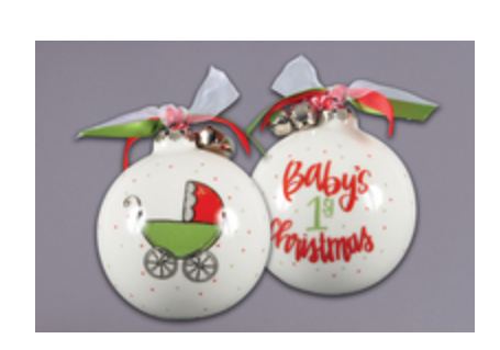 3.5" Baby Stroller Ornament