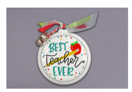 Best Teacher Ever Orn