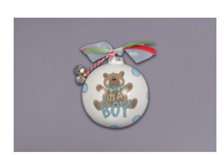 Teddy Bear BOY ORN